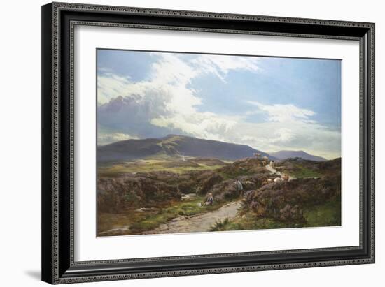 Perthshire Moor-Sidney Richard Percy-Framed Giclee Print