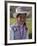 Peru, a Collaya Women at the Main Square of Yanque, a Village in the Colca Canyon-Nigel Pavitt-Framed Photographic Print