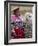 Peru, a Female with an Alpaca at Abra La Raya-Nigel Pavitt-Framed Photographic Print