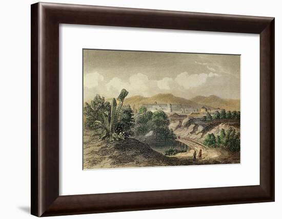 Peru, Cusco, Founded by Francisco Pizarro, 1850-null-Framed Giclee Print