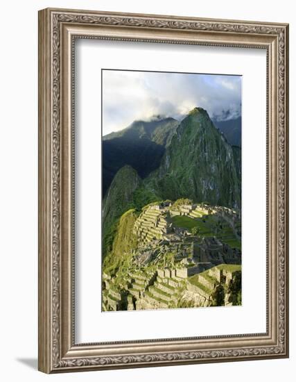 Peru, Machu Picchu, Morning-John Ford-Framed Photographic Print