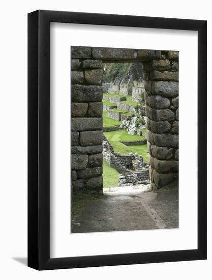 Peru, Machu Picchu Overview-John Ford-Framed Photographic Print