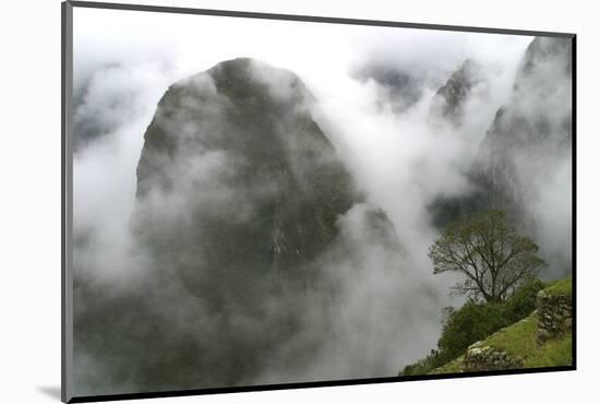 Peru, Machu Picchu, Valley in the Fog-John Ford-Mounted Photographic Print