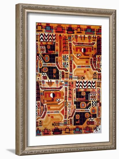 Peru: Tunic Fragment-null-Framed Giclee Print