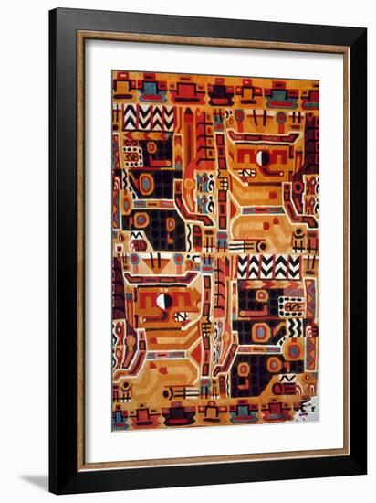 Peru: Tunic Fragment-null-Framed Giclee Print