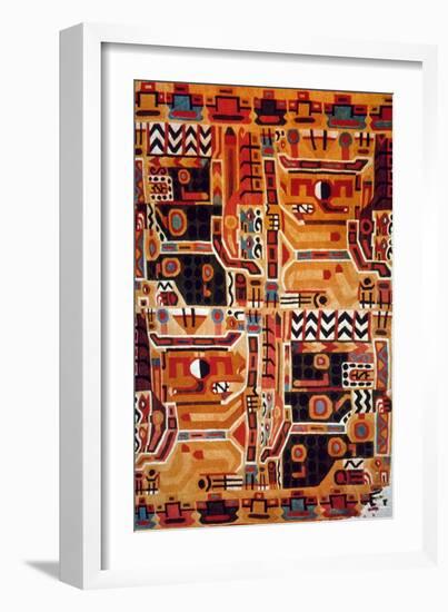 Peru: Tunic Fragment-null-Framed Giclee Print