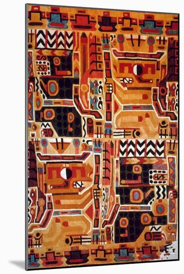 Peru: Tunic Fragment-null-Mounted Giclee Print