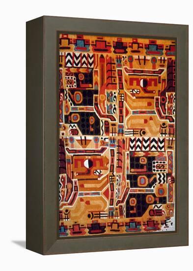 Peru: Tunic Fragment-null-Framed Premier Image Canvas