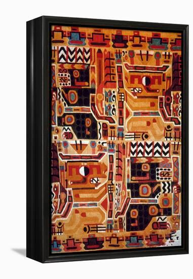 Peru: Tunic Fragment-null-Framed Premier Image Canvas