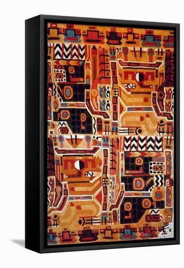 Peru: Tunic Fragment-null-Framed Premier Image Canvas