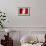 Peruan Flag-igor stevanovic-Framed Art Print displayed on a wall