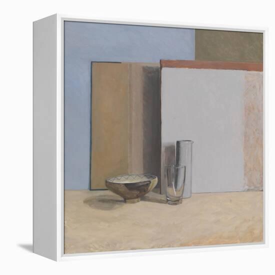 Peruvian bowl 03-William Packer-Framed Premier Image Canvas