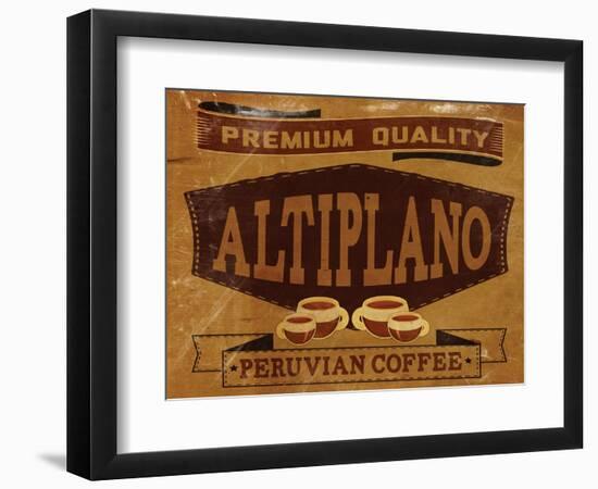 Peruvian Coffee-Jason Giacopelli-Framed Premium Giclee Print