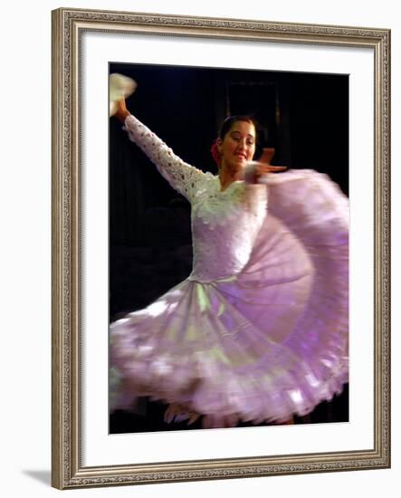 Peruvian Folkloric Show, Lima, Peru-Cindy Miller Hopkins-Framed Photographic Print