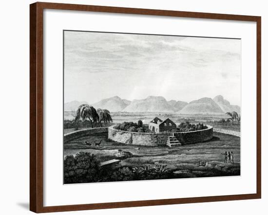 Peruvian Monument of Canar-Friedrich Alexander Humboldt-Framed Giclee Print
