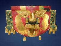 Inca Mask-Peruvian School-Framed Premier Image Canvas