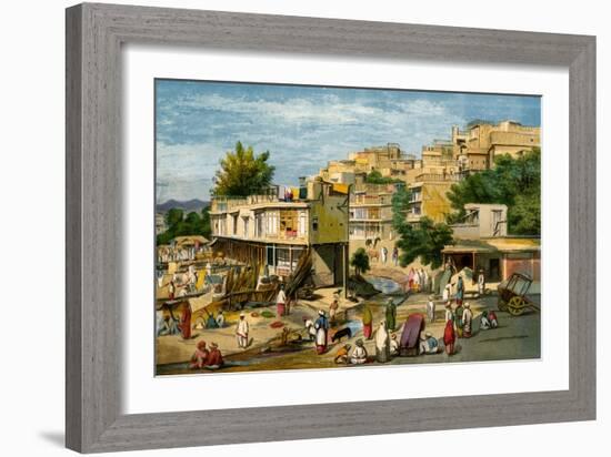 Peshawar, Pakistan, 1857-William Carpenter-Framed Giclee Print