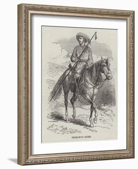 Peshawur Guide-null-Framed Giclee Print