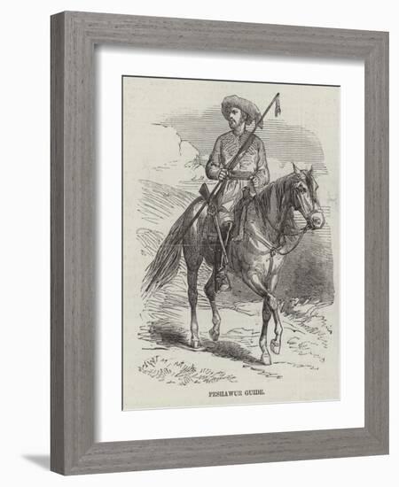 Peshawur Guide-null-Framed Giclee Print