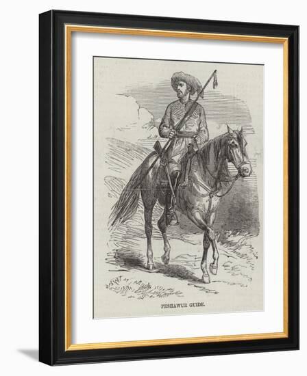 Peshawur Guide-null-Framed Giclee Print