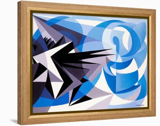 Pessimism and Optimism-Giacomo Balla-Framed Premier Image Canvas