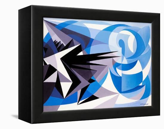 Pessimism and Optimism-Giacomo Balla-Framed Premier Image Canvas