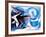 Pessimism and Optimism-Giacomo Balla-Framed Giclee Print