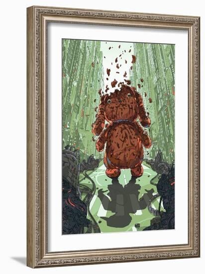 Pet Destroyer-HR-FM-Framed Art Print