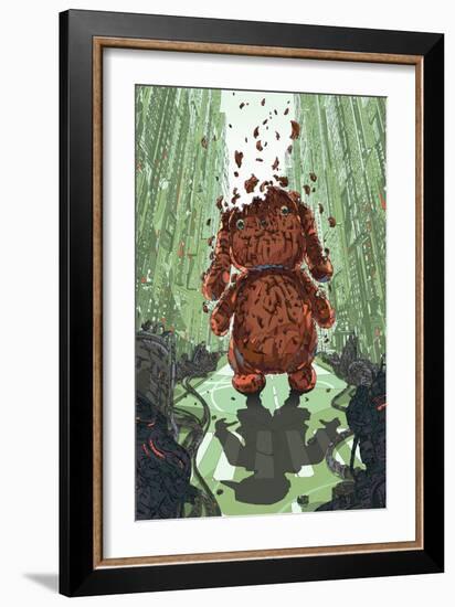 Pet Destroyer-HR-FM-Framed Art Print