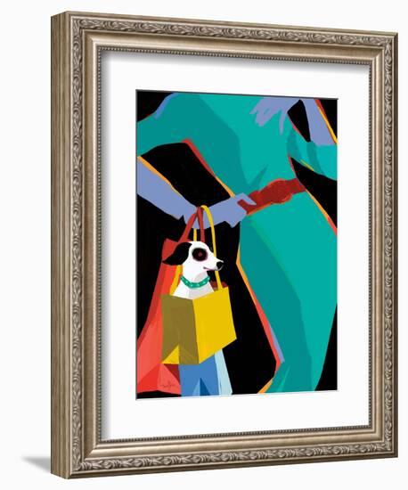 Pet Fashion-Patti Mollica-Framed Art Print