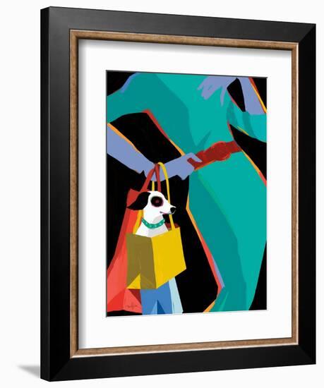 Pet Fashion-Patti Mollica-Framed Art Print