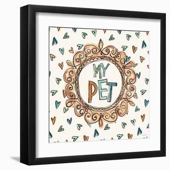 Pet Seniments II-Anne Tavoletti-Framed Art Print