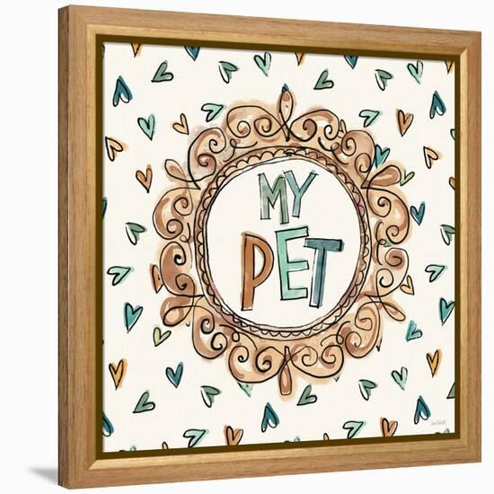 Pet Seniments II-Anne Tavoletti-Framed Stretched Canvas