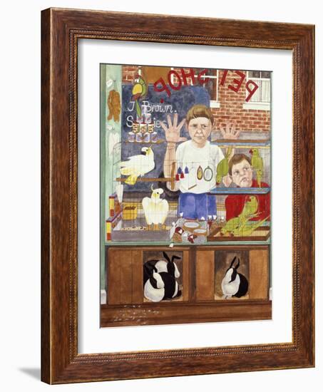 Pet Shop Boys-Linda Benton-Framed Giclee Print