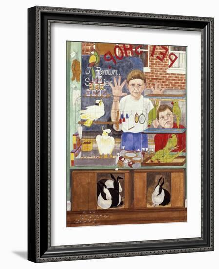 Pet Shop Boys-Linda Benton-Framed Giclee Print