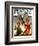 "Pet Shop Monkey," Saturday Evening Post Cover, April 9, 1927-Frederic Stanley-Framed Giclee Print
