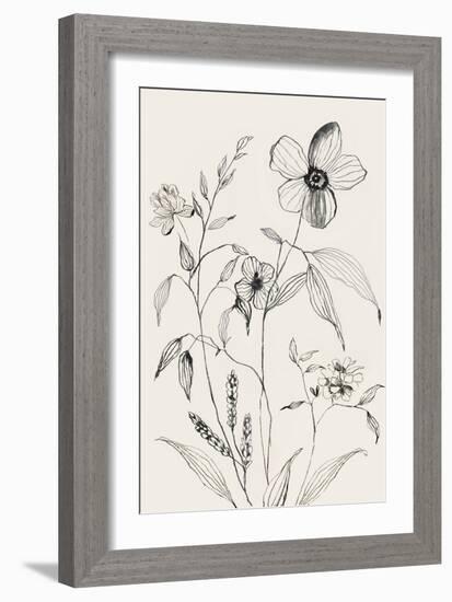 Petal Harmony I-Asia Jensen-Framed Art Print