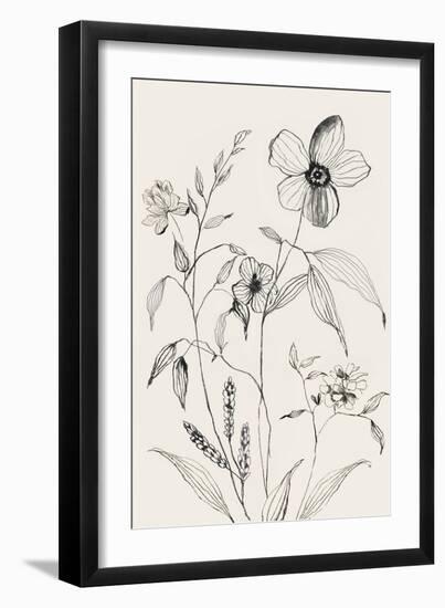 Petal Harmony I-Asia Jensen-Framed Art Print