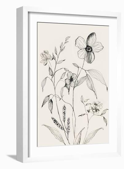 Petal Harmony I-Asia Jensen-Framed Art Print