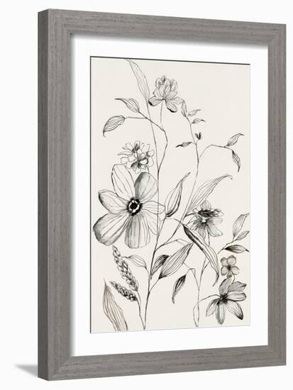 Petal Harmony II-Asia Jensen-Framed Art Print