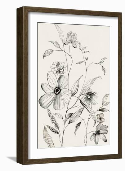 Petal Harmony II-Asia Jensen-Framed Art Print