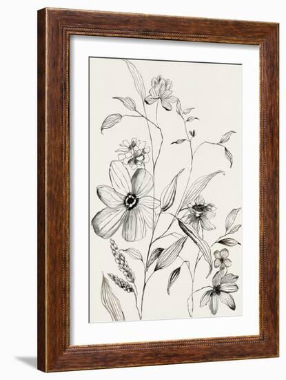 Petal Harmony II-Asia Jensen-Framed Art Print