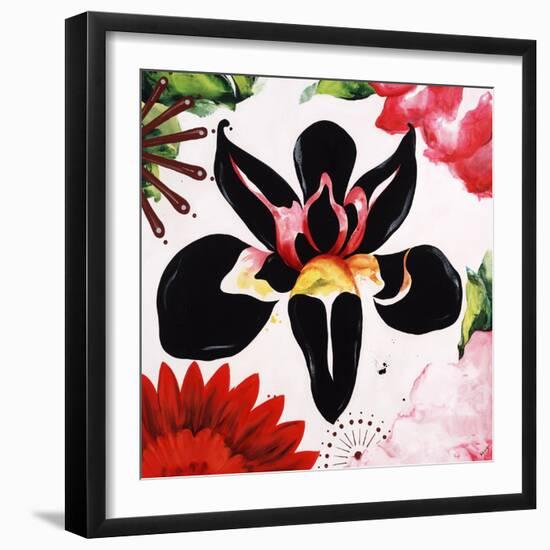 Petal Party I-Sydney Edmunds-Framed Giclee Print