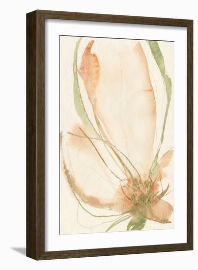 Petal Sketches I-Jennifer Goldberger-Framed Art Print