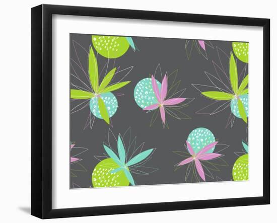 Petal Stitch-Joanne Paynter Design-Framed Giclee Print