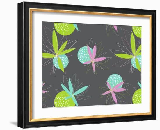 Petal Stitch-Joanne Paynter Design-Framed Giclee Print