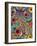 Petals and Paisley-Fusion Idol Arts-Framed Giclee Print