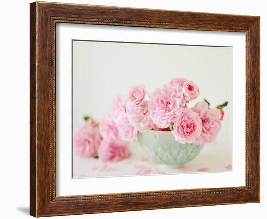 Petals and Porcelain-Sarah Gardner-Framed Photographic Print