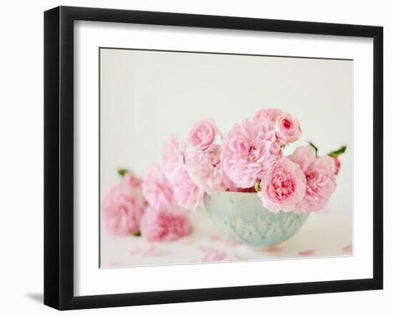 Petals and Porcelain-Sarah Gardner-Framed Photographic Print