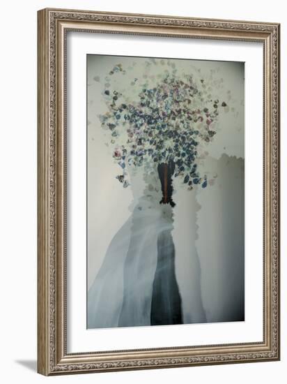 Petals in the Wind-Valda Bailey-Framed Photographic Print